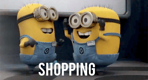 Minions Shopping Giphy