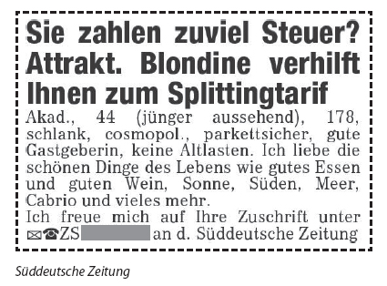 süddeutsche kontaktanzeigen krakau frauen treffen