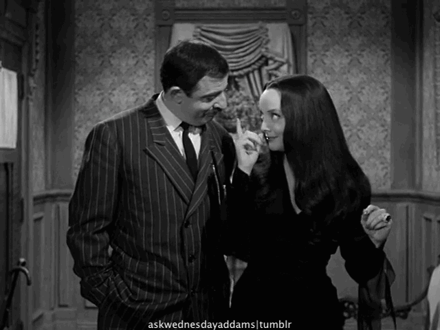 Gomez Morticia Addams Family