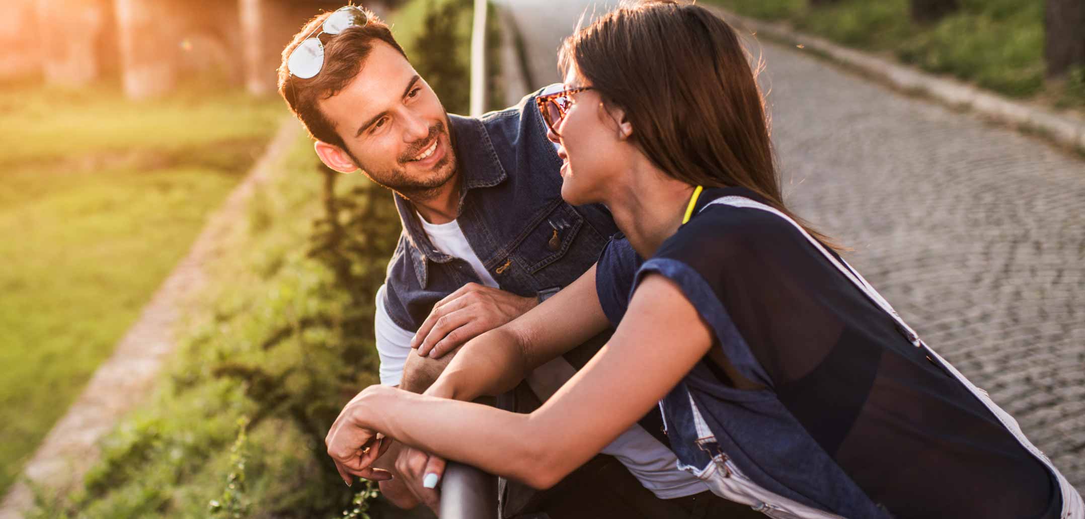 So klappt der Flirt im Park