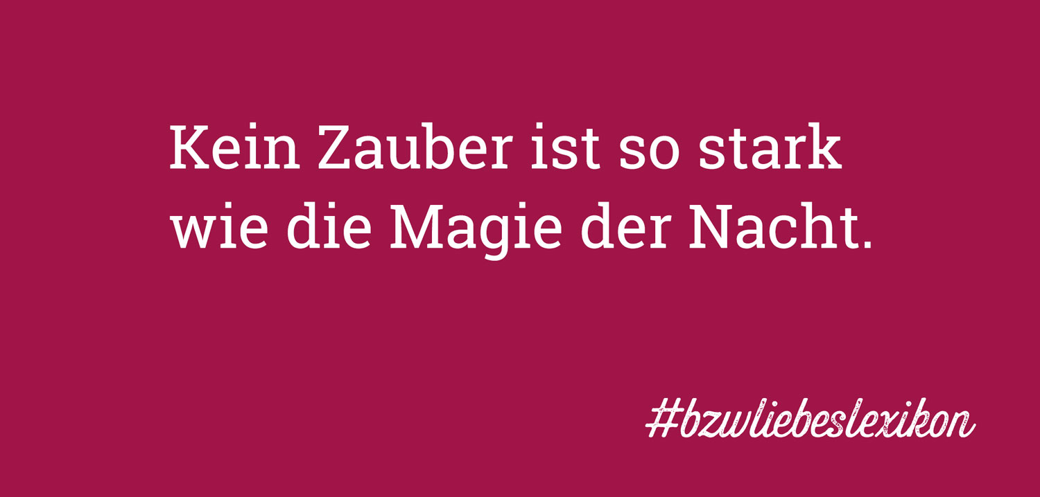 bzw. Liebeslexikon: S wie Sterne zählen