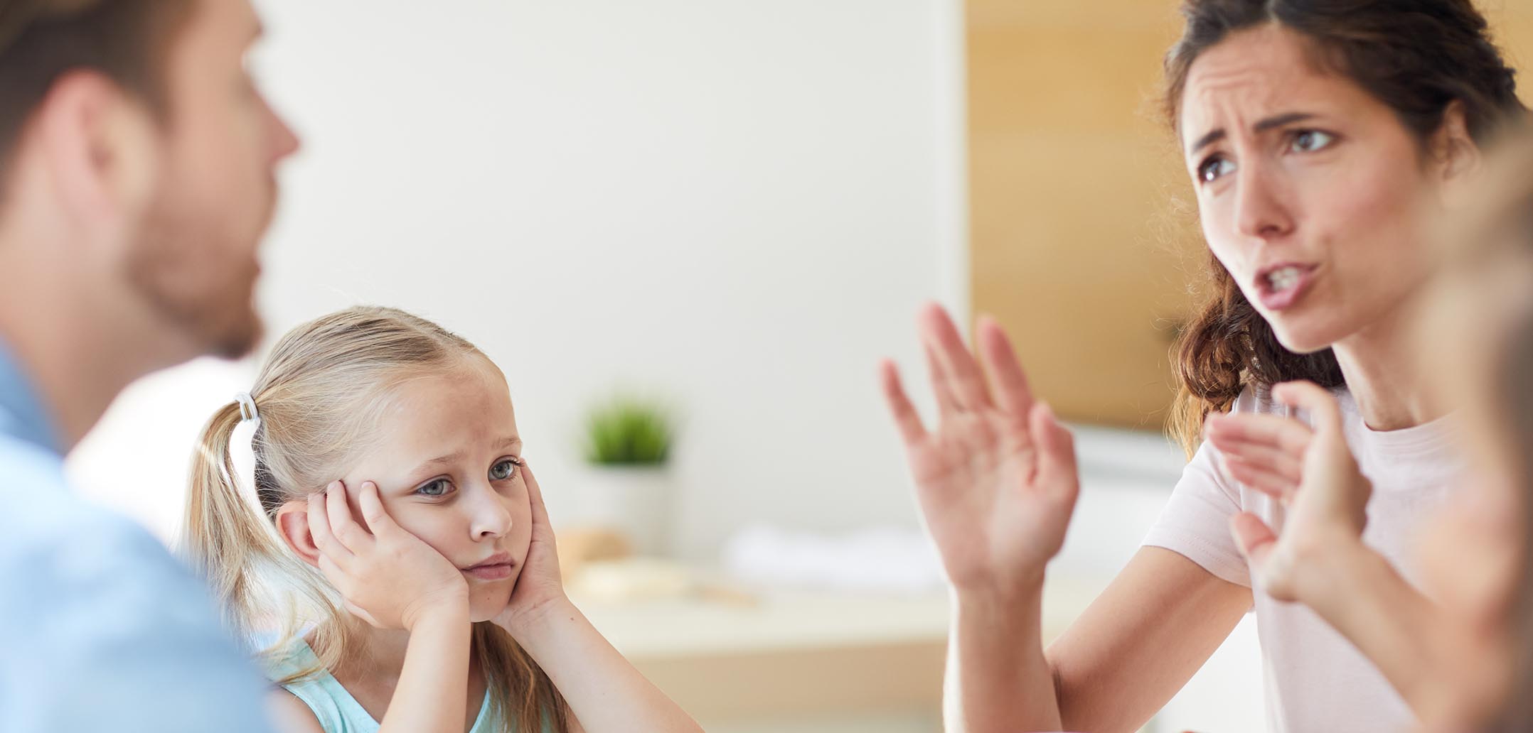 Heile Familie am Küchentisch trotz Trennung?