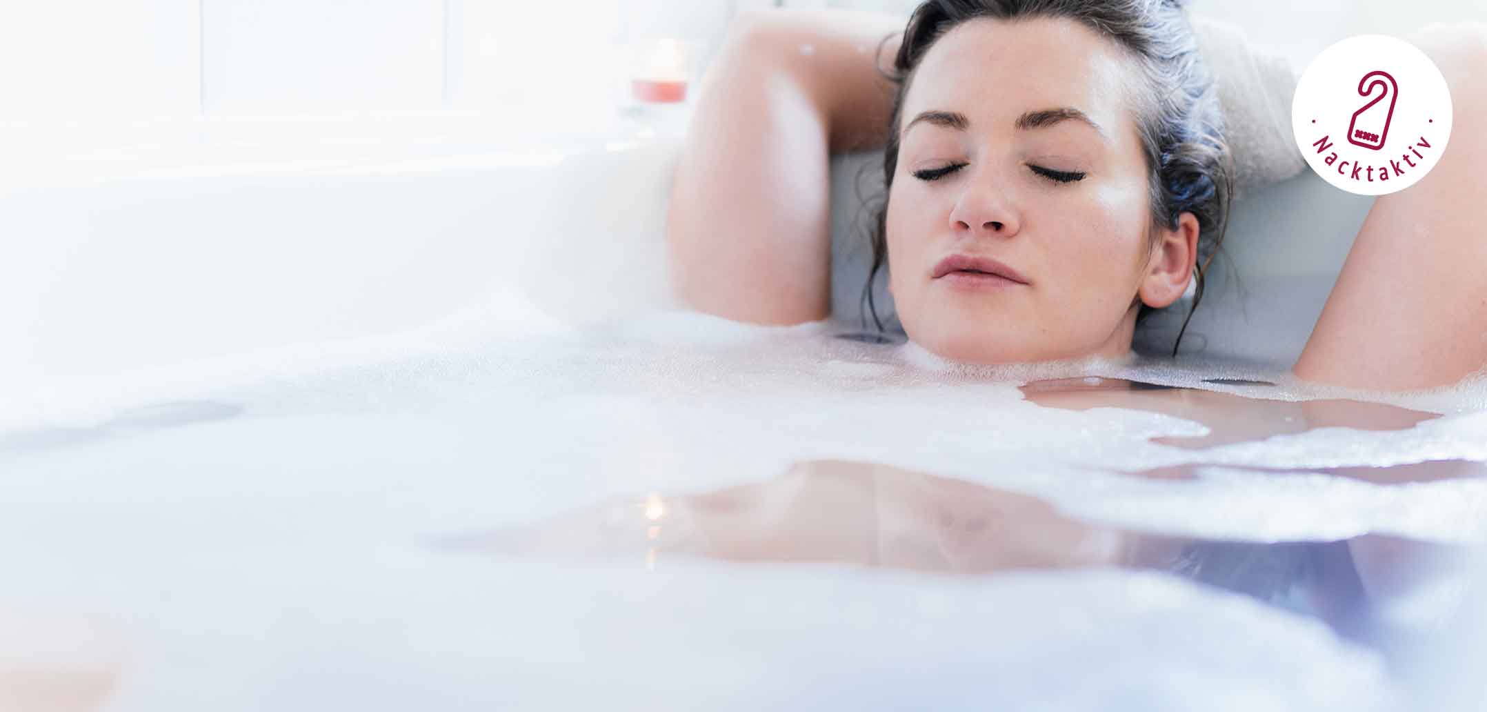 Entspannen in der Badewanne