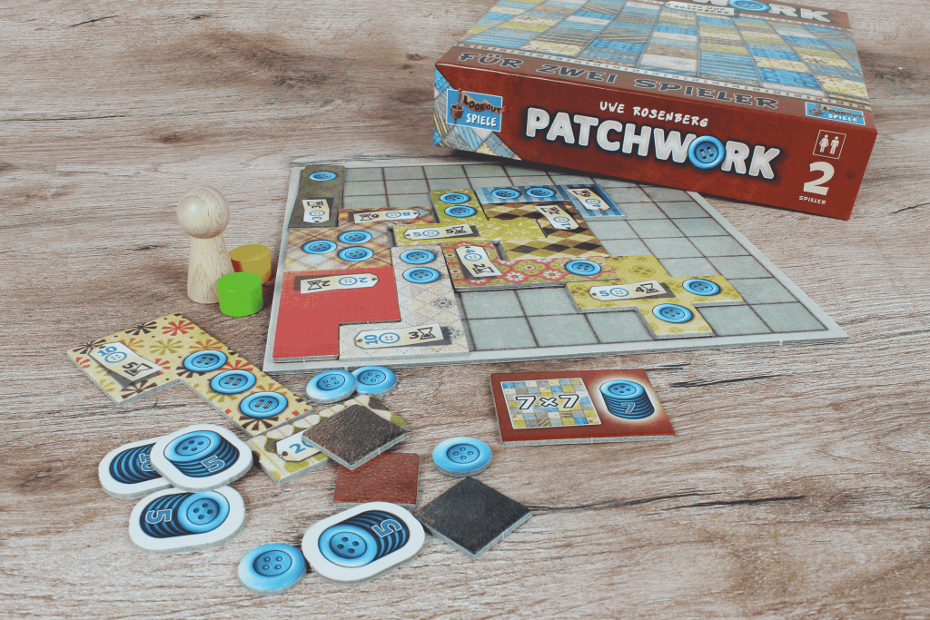 Patchwork - Das Spielmaterial